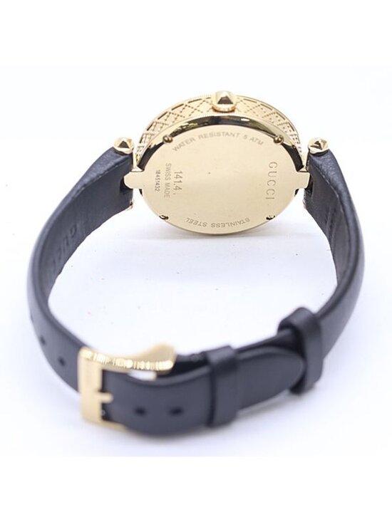 Gucci Replacement Bezel Diamantissima 141.4 Quartz Shell Dial Watch main image 5
